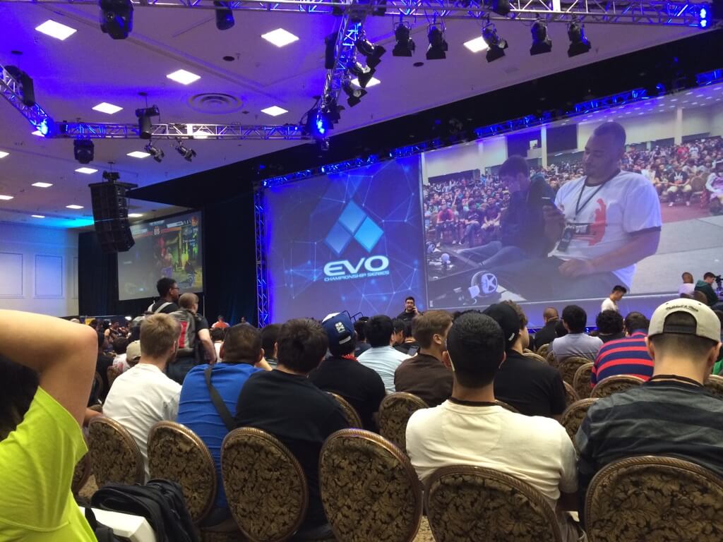 EVO2015の様子